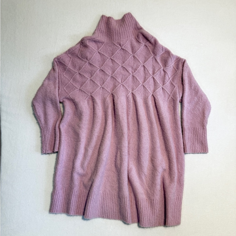 Free People Lilac Jaci Turtleneck Sweater Dress Size Small - Picture 3 of 5
